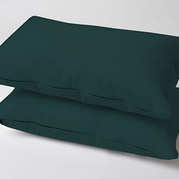 SKANDA FAB Green 2 Pieces Pure Cotton Rectangle Sofa Cushions-image-82