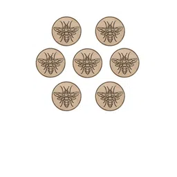 COSA NOSTRAA Set of 7 Flying Wonder Textured Buttons image 3