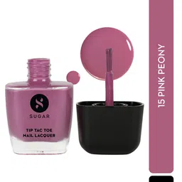SUGAR Tip Tac Toe Long Lasting Glossy Nail Lacquer 9ml - Pink Peony 15-30