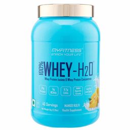MYFITNESS By Paradise 100% WHEY-H2O Protein Isolate,  2.2 lb  Mango Kulfi -19