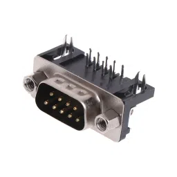 DB9 Male Right Angle Connector (Pack of 5)-20