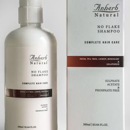 Anherb Natural No Flake Shampoo With Tea Tree & Neem Blend - 300ml-57