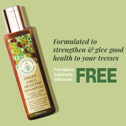 VITMINVEDA Set of 3 Argan Amla Mulethi Shampoo to Reduce Frizz - 200 ml Each image 2