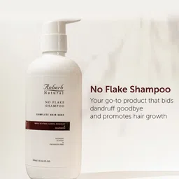 Anherb Natural No Flake Shampoo With Tea Tree & Neem Blend - 300ml image 2