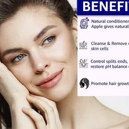 w2 why wait W2 Apple Shampoo for Split Ends 500ml image 2