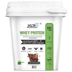 XLR8 Flavoured Whey Protein 24 g Protein,  8 lb  Chocolate -image-82