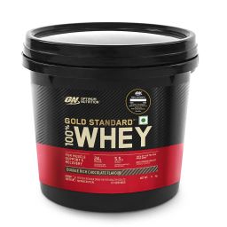 ON (Optimum Nutrition) Gold Standard 100% Whey Protein,  8.8 lb  Double Rich Chocolate -30
