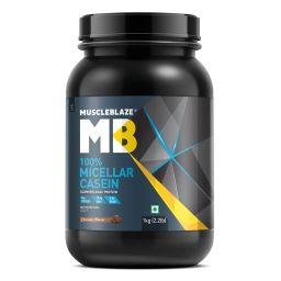 MuscleBlaze 100% Micellar Casein,  2.2 lb  Chocolate -image-70