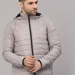 JUMP USA Men Grey Lightweight Puffer Jacket-picture-22