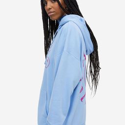 H&M Oversized Printed Zip-Through Hoodie-picture-32