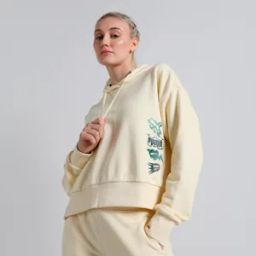 puma CLASSICS BRAND LOVE Women's Relaxed Fit Hoodie-picture-5