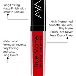 AYA Set Of 3 Long Lasting Eyeliner & Lipstick image 5
