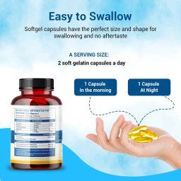Humming Herbs Omega-3 Fish Oil 1000mg,  90 softgels  image 4