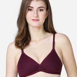 VStar Maroon Bra Lightly Padded-46