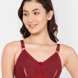 Lady Lyka Non Padded Non Wired Everyday Cotton Bra-image-25