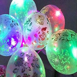 CHOCOZONE Assorted Set of 25 LED Party Balloons image 4