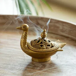 ExclusiveLane The Brass Beams Textured Brass Swan Dhoop Dani-29