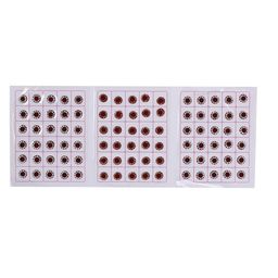 VAMA Set Of 5 Forehead Stone Stick Bindi Patta Kumkum Sticker - 7 mm-21