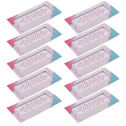 VAMA Set Of 10 Diamond Stone Bindi Kumkum Sticker - 2.5 mm-0