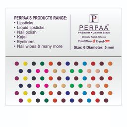 PERPAA Set of 2 Kumkum Bindi with 15 Flaps Each - Sizes 06 & 07 image 5