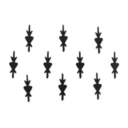 Comet Busters Black Bindis - 10 Pcs image 2