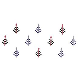 Comet Busters 10 Pcs Reusable Designer Bindis - Multicoloured image 3