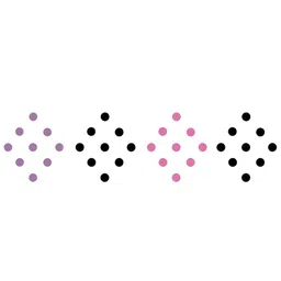 Comet Busters 36 Pcs Reusable Bindis - Multicoloured image 2