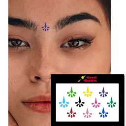 Comet Busters 10 Pcs Multicolored Bindi image 3