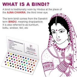 PERPAA Set of 2 Red Velvet Kumkum Bindi Box with 15 Flaps Each - Size 03 & 06 image 5