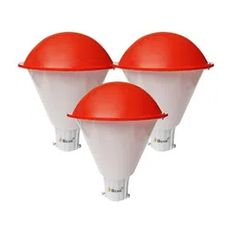 BENE Plum  Orange & White 3 Pieces Self-Assembly Outdoor Lamps-3