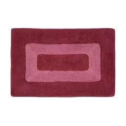 Aura Maroon Textured Anti Slip Doormat-13