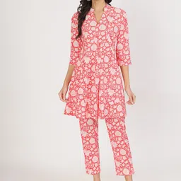 KALINI Printed Pure Cotton Tunic & Trouser-picture-36