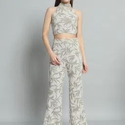 BROOWL Self-Design Top & Trouser Co-Ord Set-8
