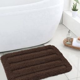 Soumya Brown Striped Anti-Skid Pure Cotton Doormats-image-65