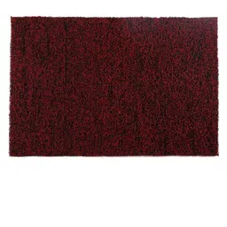 Gallery99 Red & Red Abstract Anti-Skid Rectangular Doormats image 4