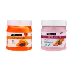 FEELHIGH Papaya Gel & Foot Scrub-56