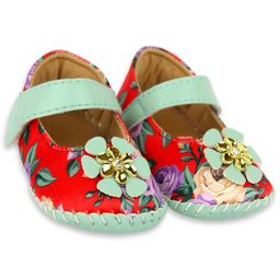 BAESD Infants Girls Printed Embellished Detail Booties-picture-30