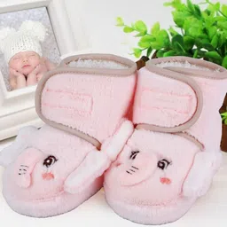 Baby Moo Infants Elephant Patterned Soft Anti-Slip Booties-54