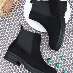 GARDIN Women Heeled Mid-Top Chelsea Boots-image-30