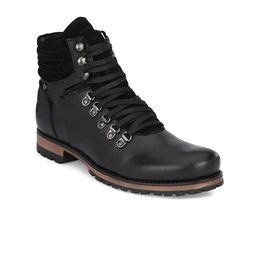 Delize Men Black Flat Boots-image-28