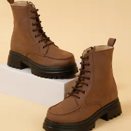 VALIOSAA Women Heeled Mid-Top Regular Boots-image-93
