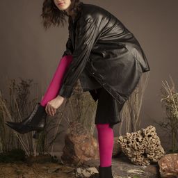 Saint G Black Leather Sculpted Pointed Toe Heel Boots-picture-56