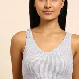 Triumph Women Thermal Climate Control Ribbed Lounge Crop Top-image-49