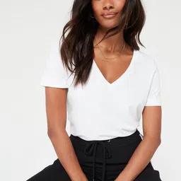 COLOR CAPITAL V-Neck Relaxed fit Tshirt-image-48