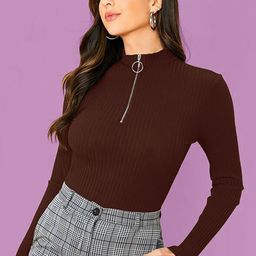 Dream Beauty Fashion Women Round Neck Long Sleeves Top-image-79