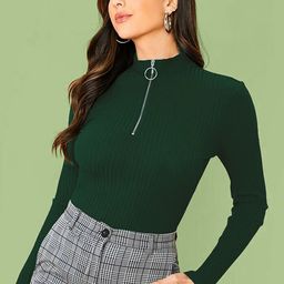 Dream Beauty Fashion Women High Neck Long Sleeves Top-picture-27