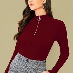 Dream Beauty Fashion Women High Neck Regular Top-picture-18