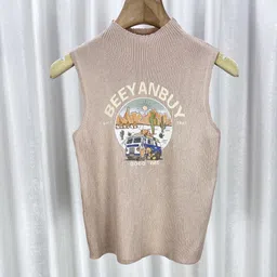 StyleCast Girls Graphic Printed High Neck Tank Top-image-10