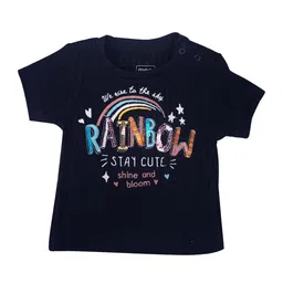 MeeMee Girls Navy Blue Regular Top-image-18