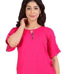 BAESD Keyhole Neck Regular Top-image-12